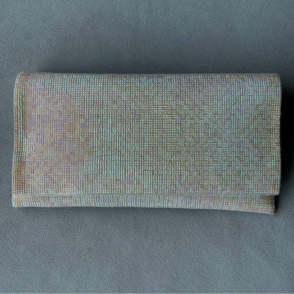 Nordstrom ~ Mini Crystal Clutch with Detachable Chain Strap